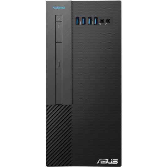 ASUS Pro D340MF Tower Desktop PC – Core i5-9400F / 8GB RAM / 1TB HDD / NVIDIA GeForce GT710 2GB DDR5 Graphics / Win 10 Pro / Black (D340MF-i581B2R) image 1