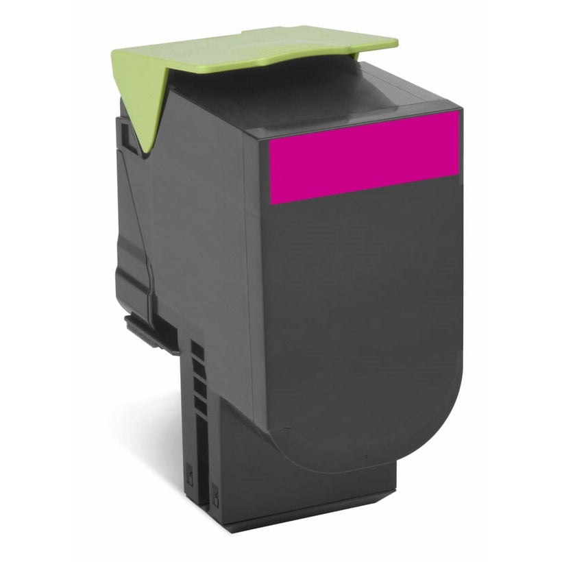 Lexmark 800X3 Magenta Extra High Yield Toner Cartridge (80C0X30) image 1