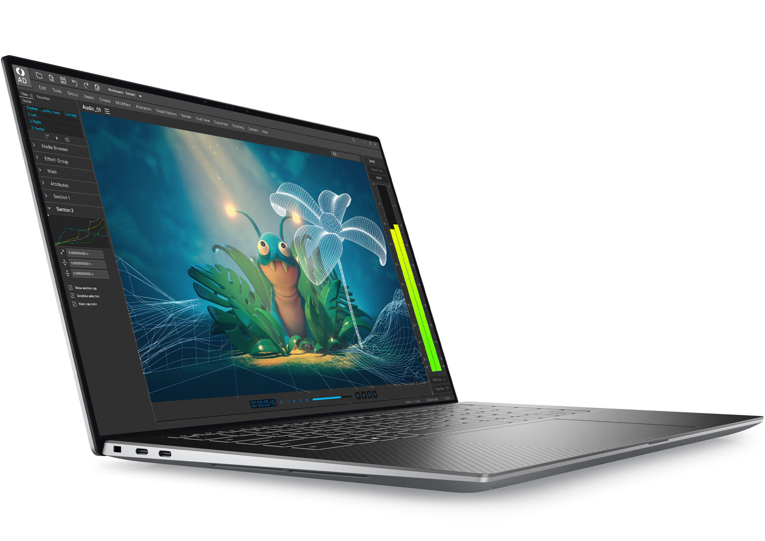 Dell Precision 5570 Mobile Workstation Notebook PC – Core i9-12900H / 15.6″ UHD+ Touch / 32GB RAM / 1TB SSD / NVIDIA RTX T200