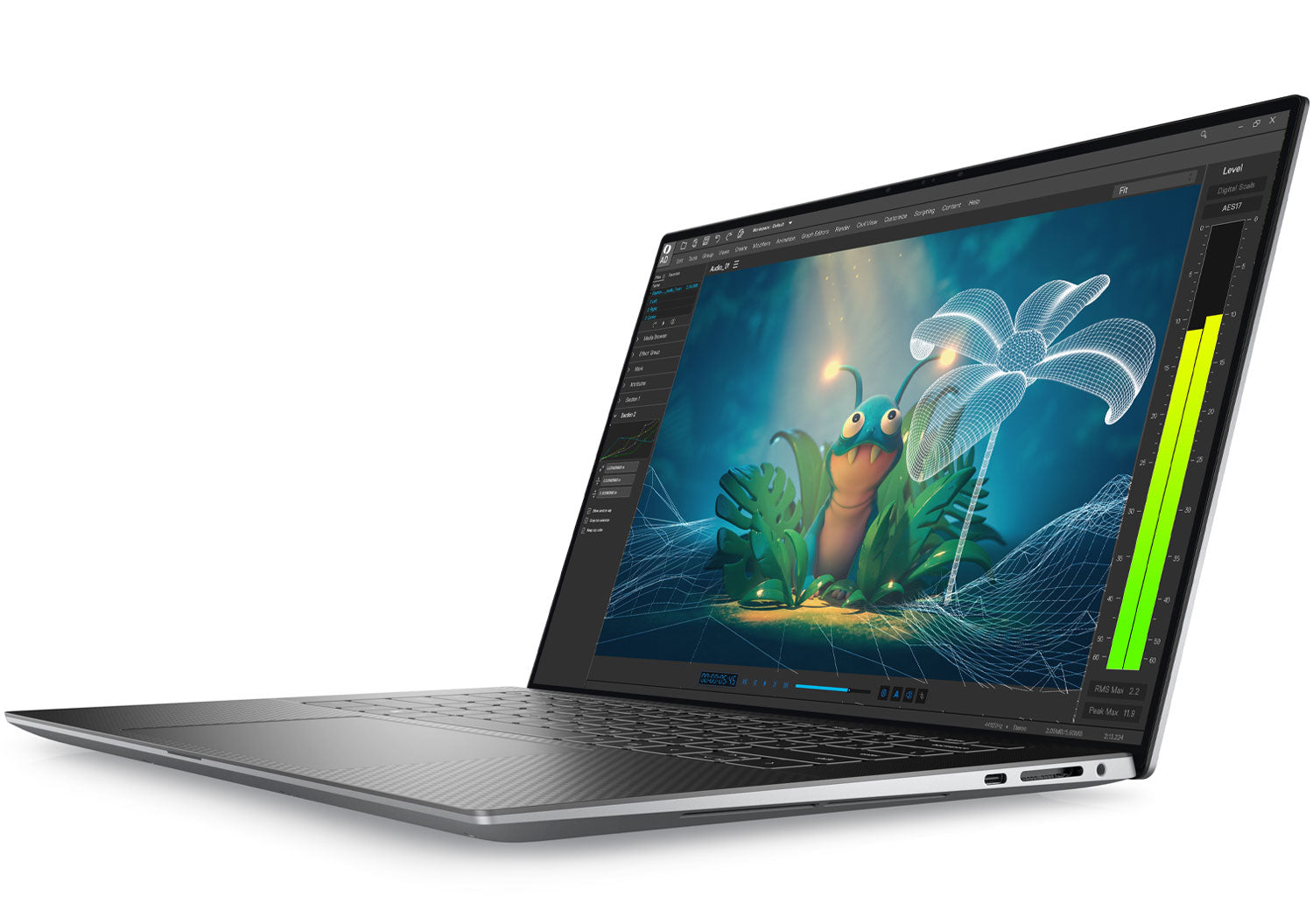 Dell Precision 5570 Mobile Workstation Notebook PC – Core i7-12700H / 15.6″ FHD Non-Touch / 16GB RAM / 512GB SSD / Win 10 Pro