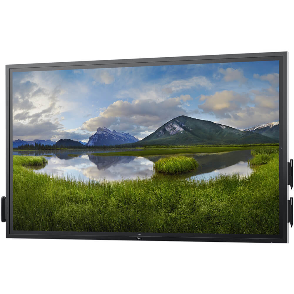 Dell C7520QT 75″ 4K UHD (3840×2160) IPS Interactive Touch Monitor (210-ASDH) — side view