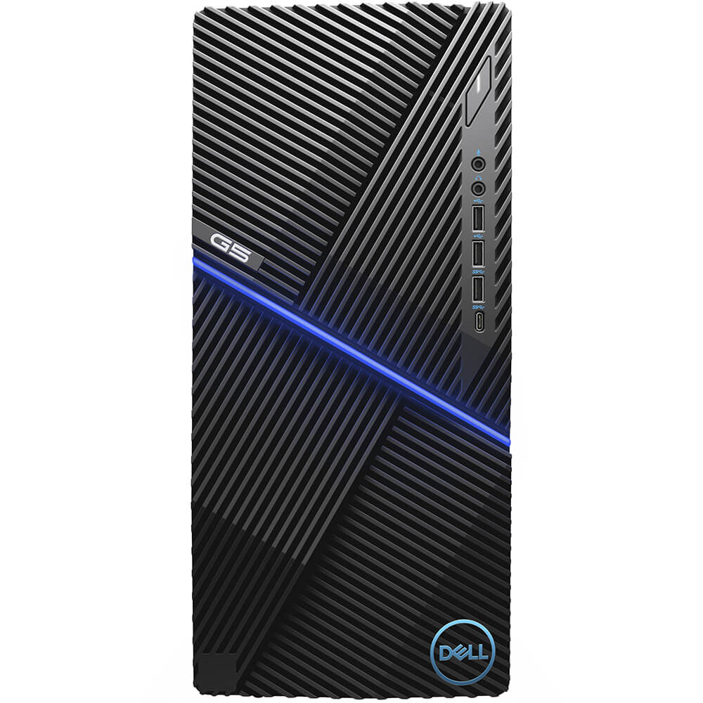 Dell G5 5090 Gaming Desktop PC – Core i7-9700 / 16GB RAM / 512GB SSD + 2TB HDD / Nvidia RTX 2060 6GB / Win 10 Home (I5090-I7-16-512-2-10S) image 1