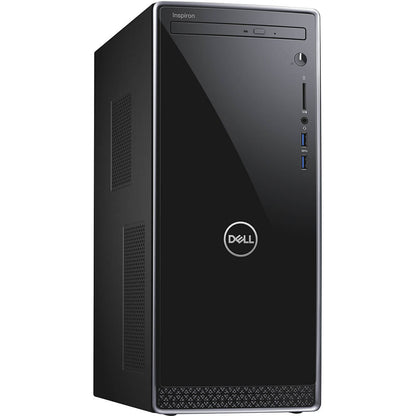 Dell Inspiron 3671 Mini Tower Desktop PC – Core i3-9100 / 8GB RAM / 1TB HDD / Win 10 Home (IS3671-i3-9100-8-1-10S) — front vi