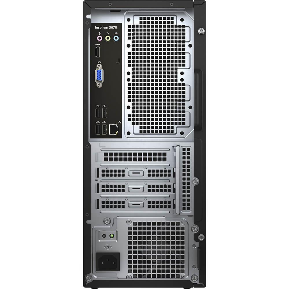 Dell Inspiron 3671 Mini Tower Desktop PC – Core i3-9100 / 8GB RAM / 1TB HDD / Win 10 Home (IS3671-i3-9100-8-1-10S) image 4
