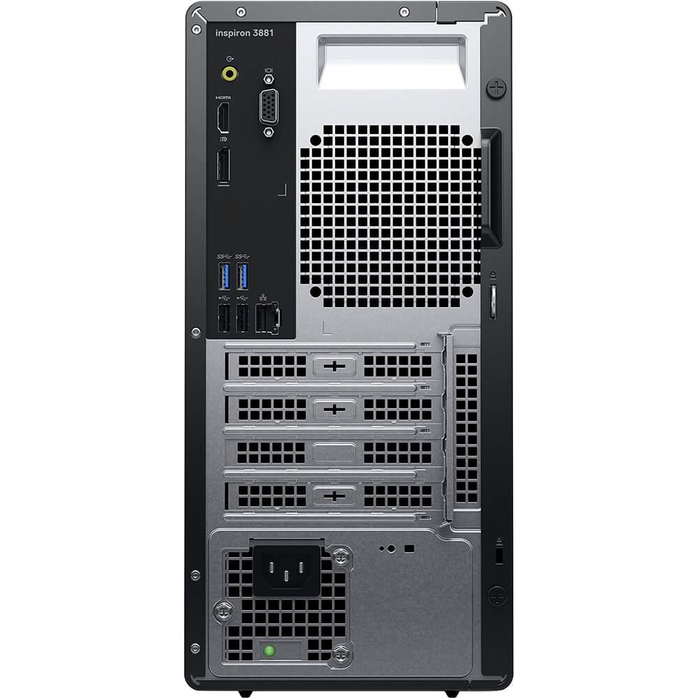 Dell Inspiron 3881 Desktop PC – Core i5-10400F / 8GB RAM / 256GB SSD + 1TB HDD / GTX 1650 4GB / Win 10 Pro image 4