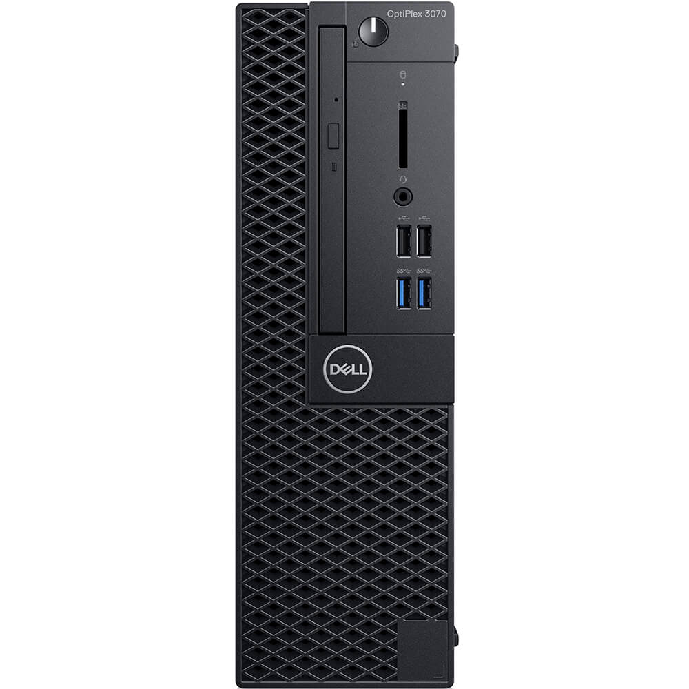 Dell OptiPlex 3070 SFF Desktop PC – Core i5-9500 / 8GB RAM / 256GB SSD / Win 10 Pro (N019O3070SFF) image 1