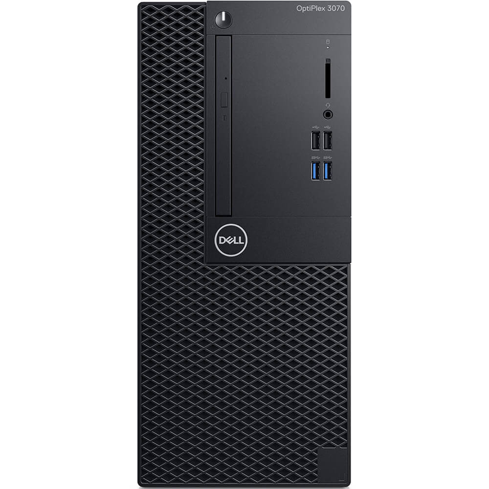 Dell OptiPlex 3070 Mini Tower Desktop PC – Core i5-9500 / 8GB RAM / 1TB HDD / Win 10 Pro (N514O3070MT) image 1