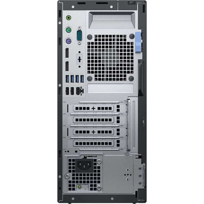 Dell OptiPlex 7070 Mini Tower Desktop PC – Core i7-9700 / 8GB RAM / 256GB SSD / Win 10 Pro (N009O7070MT) — rear view