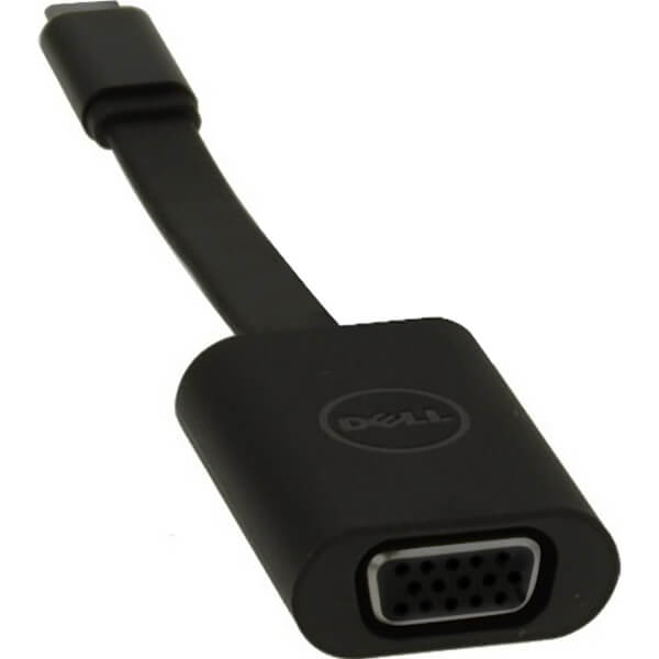Dell USB-C to VGA Adapter (470-ADFQ) — front view