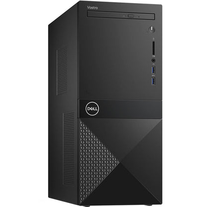Dell Vostro 3671 Mini Tower Desktop PC – Core i3-9100 / 4GB RAM / 1TB HDD / Win 10 Pro (N204VD3671EMEA01) — front view