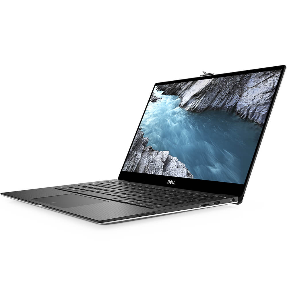 Dell XPS 13 7390 Ultrabook – Core i7-10510U / 13.3″ 4K Touch / 16GB RAM / 512GB SSD / Win 10 Home — rear view