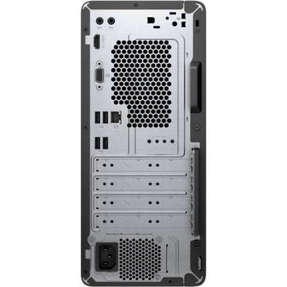 HP Desktop Pro G2 Microtower PC – Core i5-8400 / 4GB RAM / 1TB HDD / Win 10 Pro (6BD99EA) — rear view