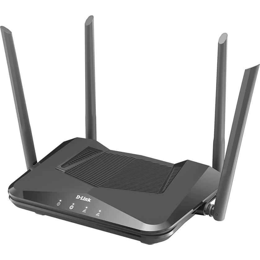 D-Link Smart AX1500 Wi-Fi 6 Gigabit Router (DIR-X1560) — side view