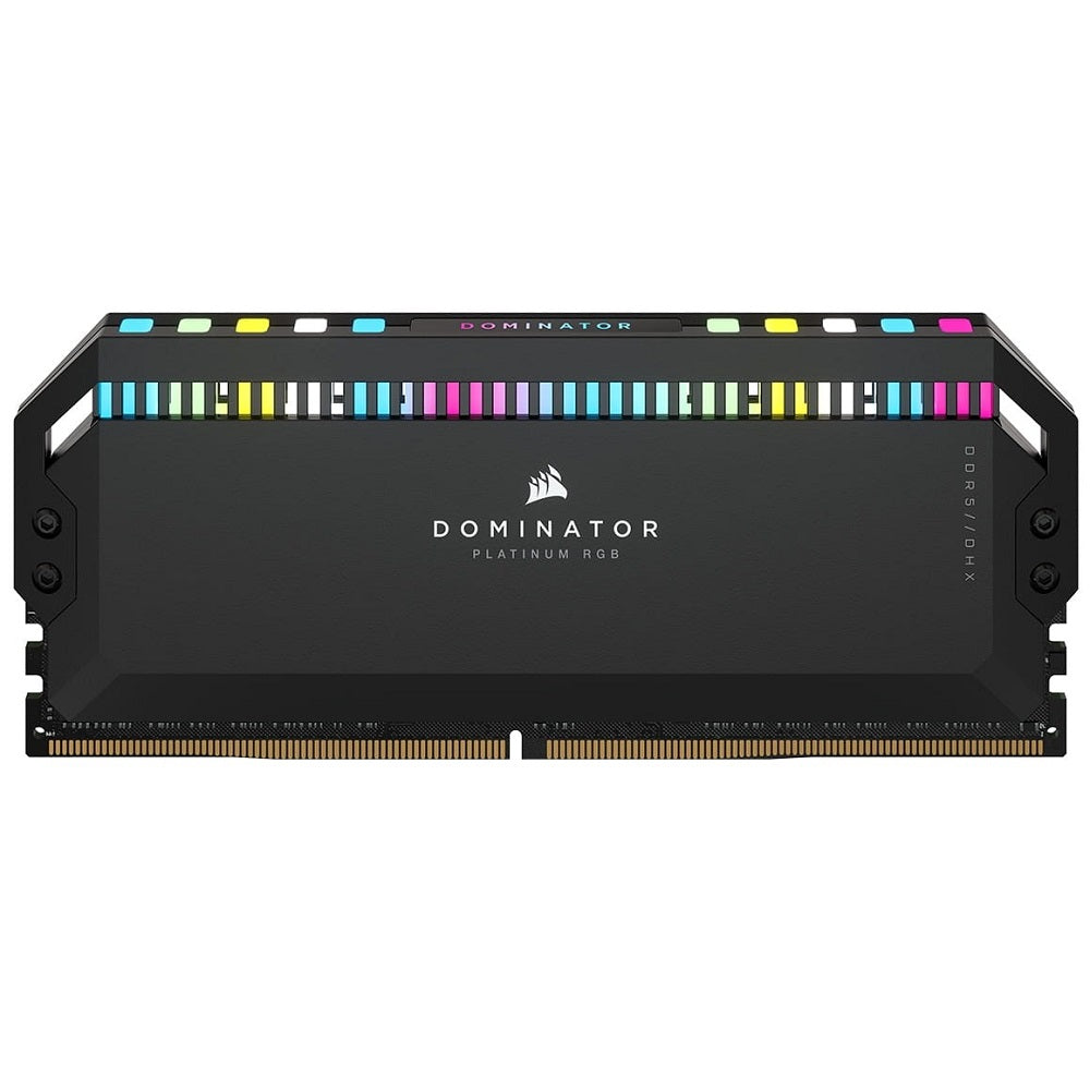Corsair DOMINATOR Platinum RGB 64 GB (2 x 32 GB) DDR5 DRAM 5200MT/s CL40 Desktop Memory Kit (CMT64GX5M2B5200C40) image 1