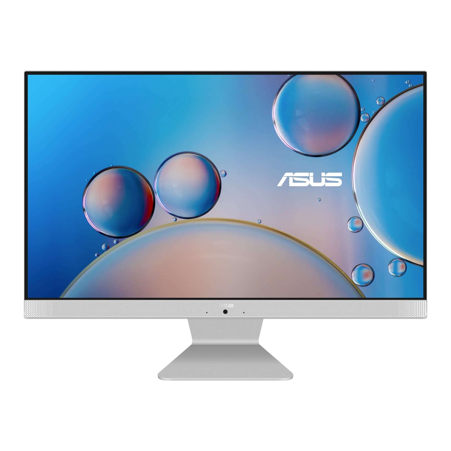 ASUS M3400 All-in-One Desktop PC – Ryzen 5-7520U / 23.8″ FHD / 8GB RAM / 512GB SSD / Win 11 Home / White (M3400WFAK-58512W0W) image 1