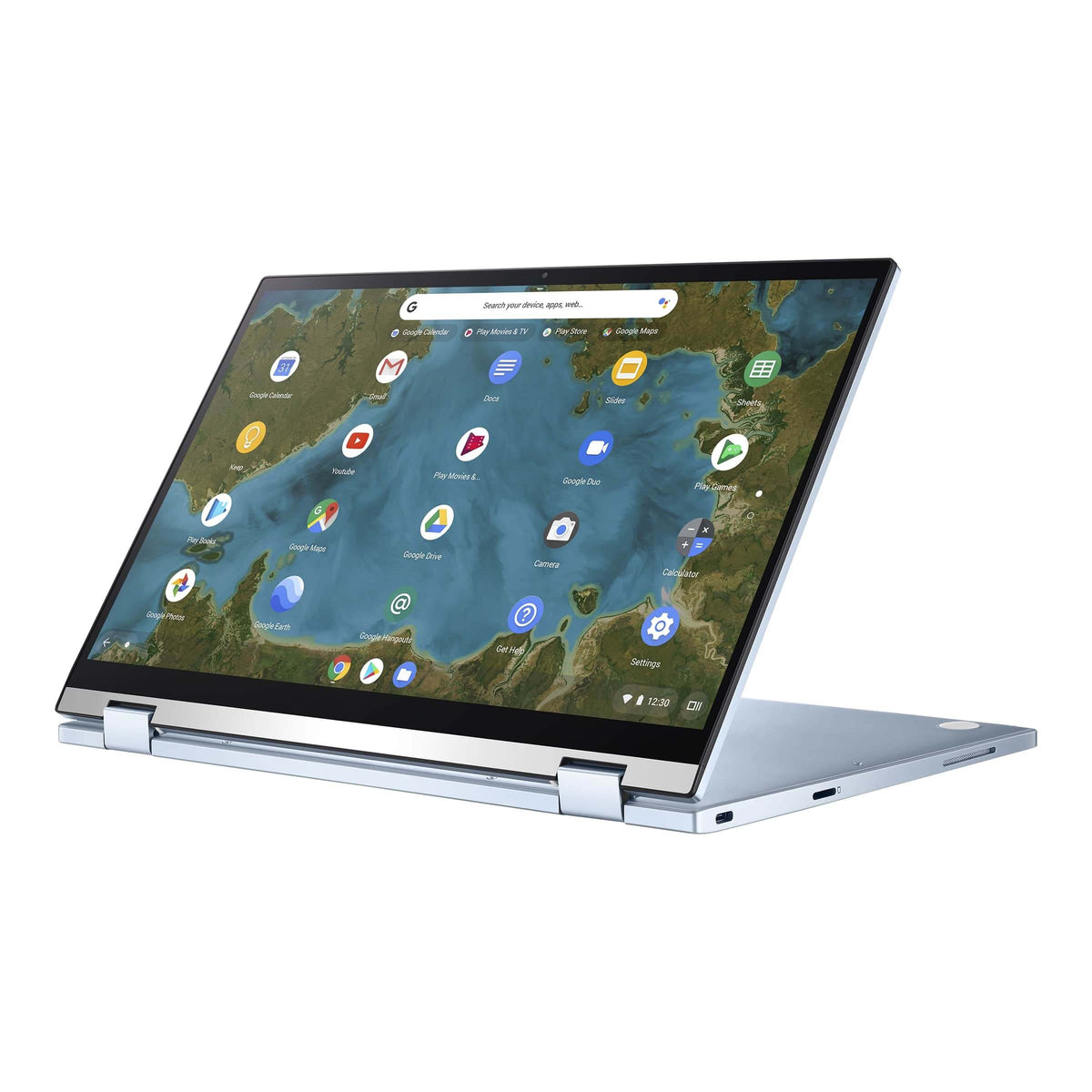 ASUS Chromebook Flip C433 Notebook PC – Core M3-8100Y / 14.0″ FHD Touch / 4GB RAM / 128GB eMMC / Chrome OS (C433TA-M34128G0C)