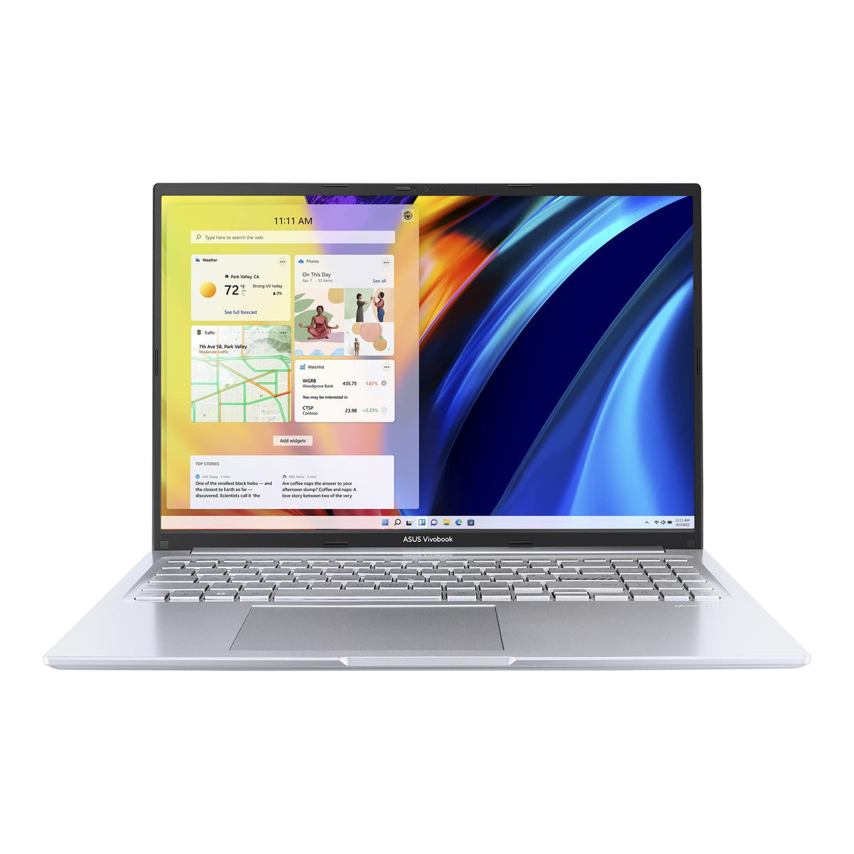 ASUS Vivobook 16X Notebook PC – Ryzen 5-5600H / 16.0″ WUXGA(WU) Non-Touch / 8GB RAM / 1TB SSD / Win 11 Home / Silver (M1603QA