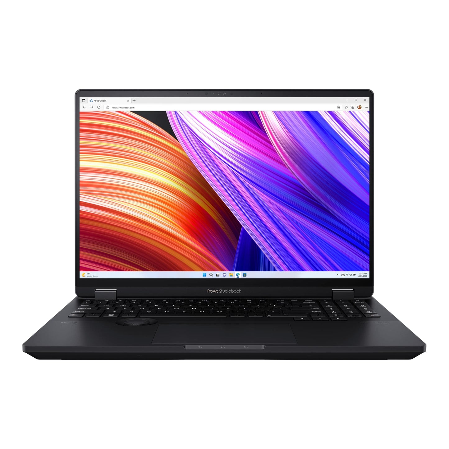 ASUS ProArt Studiobook 16 OLED Notebook PC – Core i9-13980HX / 16.0″ 3.2K OLED Touch / 32GB RAM / 1TB SSD / NVIDIA GeForce RTX 4060 8GB Graphics / Win 11 Home / Black (H7604JV-OI93210B0W) image 1