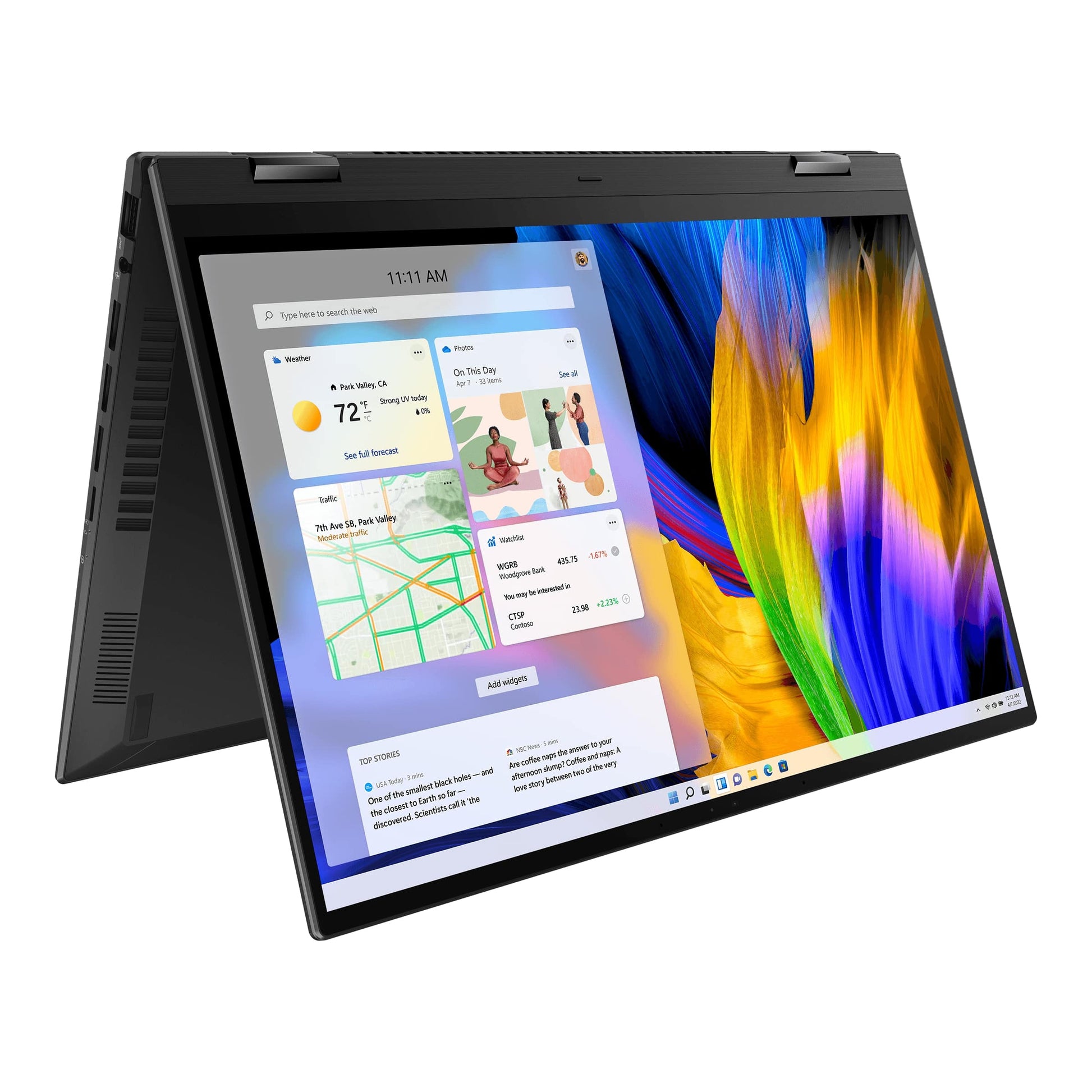 ASUS Zenbook 14 Flip OLED Notebook PC – Ryzen 7-6800H / 14.0″ WQXGA+ Touch / 16GB RAM / 1TB SSD / Win 11 Home / Black (UN5401