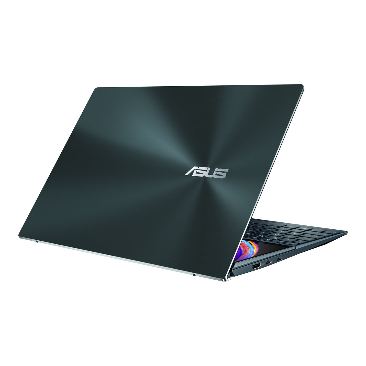 ASUS Zenbook Duo 14 Notebook PC – Core i7-1195G7 / 14.0″ + 12.6 FHD Touch / 16GB RAM / 1TB SSD / Win 11 Home / Blue (UX482EA-