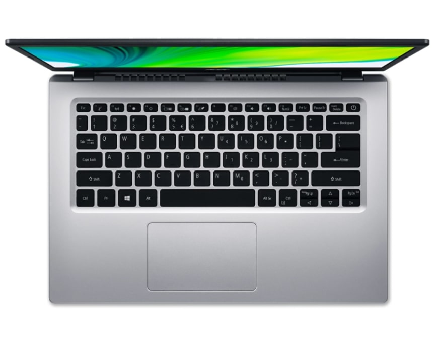 Acer Aspire 5 Notebook PC – Core i5-1135G7 / 14.0″ FHD / 8GB RAM / 256GB SSD / Win 10 Home (NX.A27EA.00C) — front view
