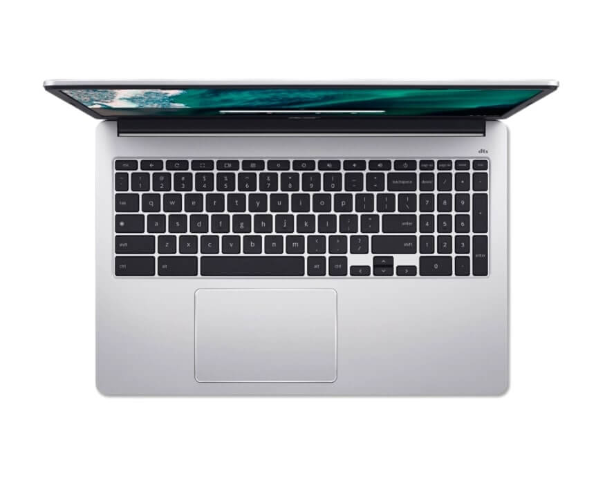 Acer Chrombook 315 CB315-4H Notebook PC – Celeron N4500 / 15.6″ HD / 8GB RAM / 128 eMMC / Chrome OS / Pure Silver (NX.KB9EA.001) image 2