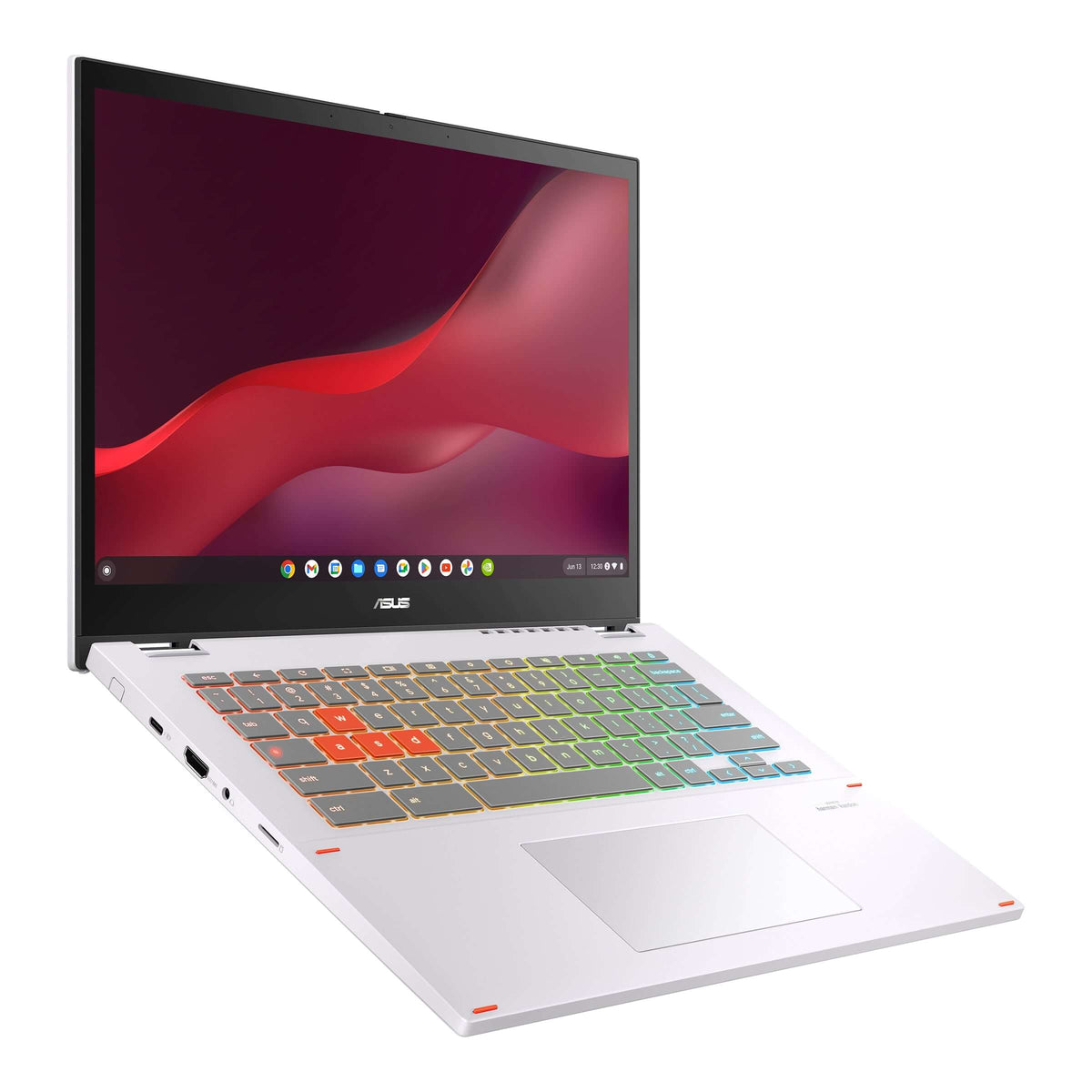 ASUS Chromebook Vibe CX3401 Flip Notebook PC – Core i5-1235U / 14.0″ WUXGA Touch / 16GB RAM / 512GB SSD / Chrome OS / Pearl W