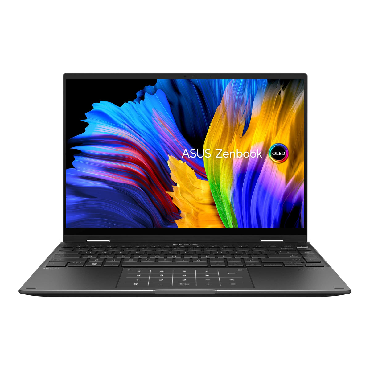 ASUS Zenbook 14 Flip OLED Notebook PC – Ryzen 7-6800H / 14.0″ WQXGA+ Touch / 16GB RAM / 1TB SSD / Win 11 Home / Black (UN5401