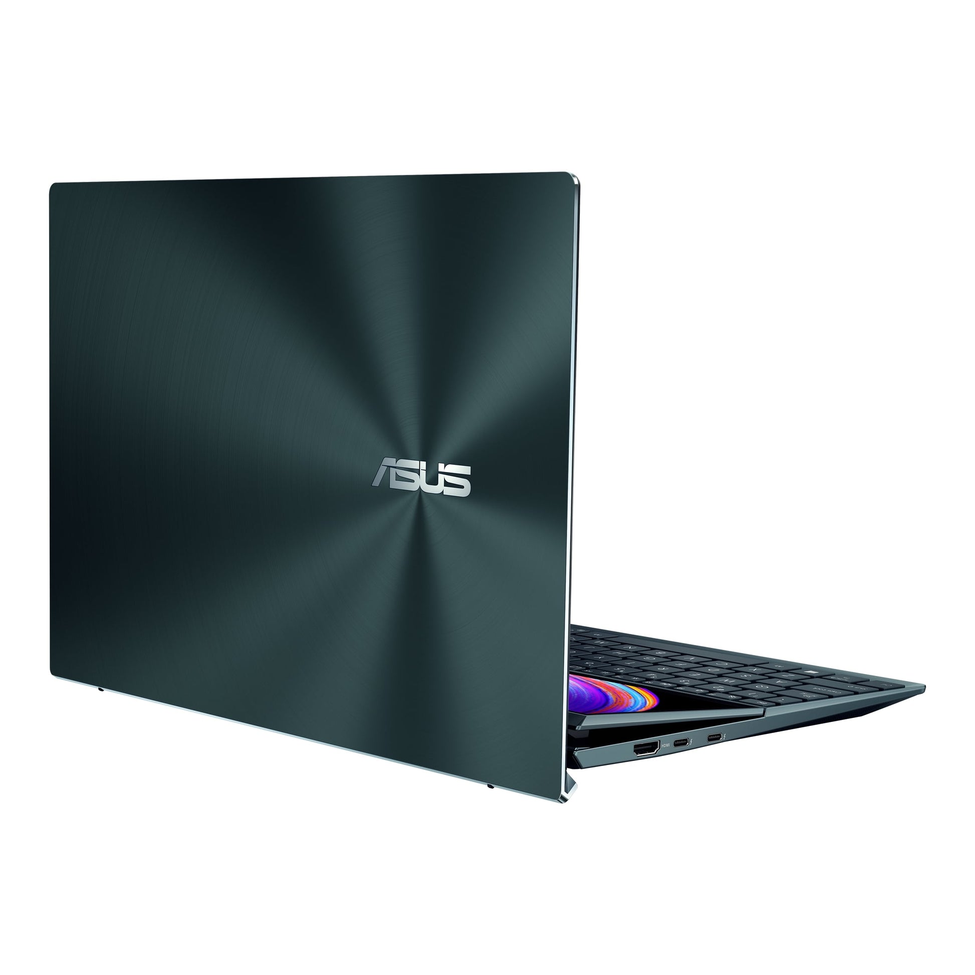 ASUS Zenbook Duo 14 Notebook PC – Core i7-1195G7 / 14.0″ + 12.6 FHD Touch / 16GB RAM / 1TB SSD / Win 11 Home / Blue (UX482EA-