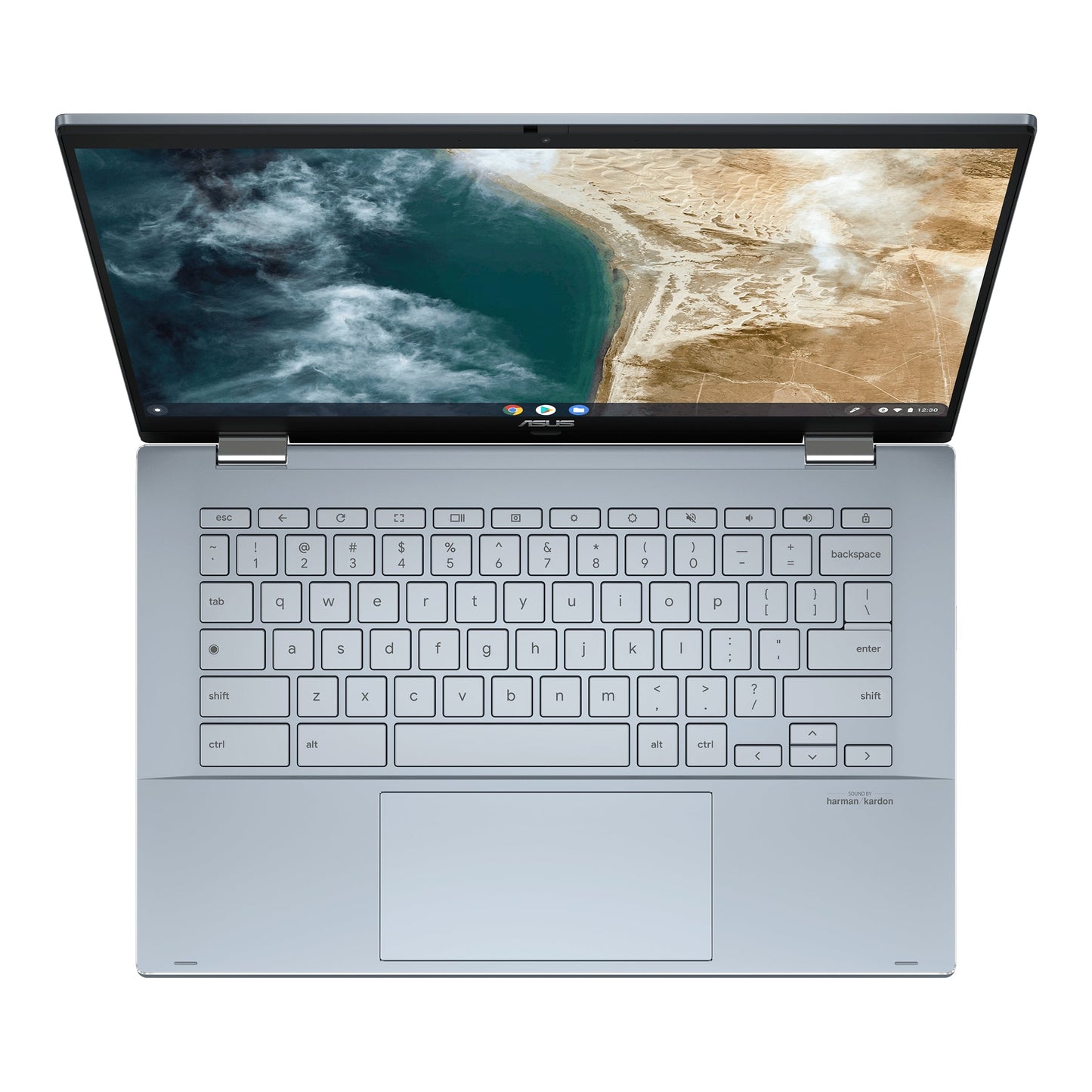 ASUS Chromebook Flip CX5 Advanced Notebook PC – Core i3-1110G4 / 14.0″ FHD Touch / 8GB RAM / 128GB SSD / Chrome OS / Blue (CX
