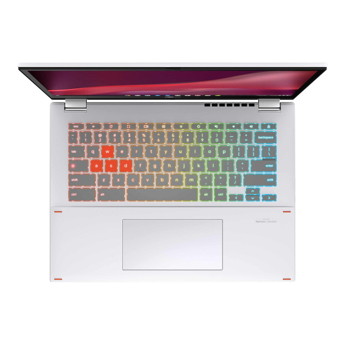 ASUS Chromebook Vibe CX3401 Flip Notebook PC – Core i3-1215U / 14.0″ WUXGA Touch / 8GB RAM / 256GB SSD / Chrome OS / Pearl Wh