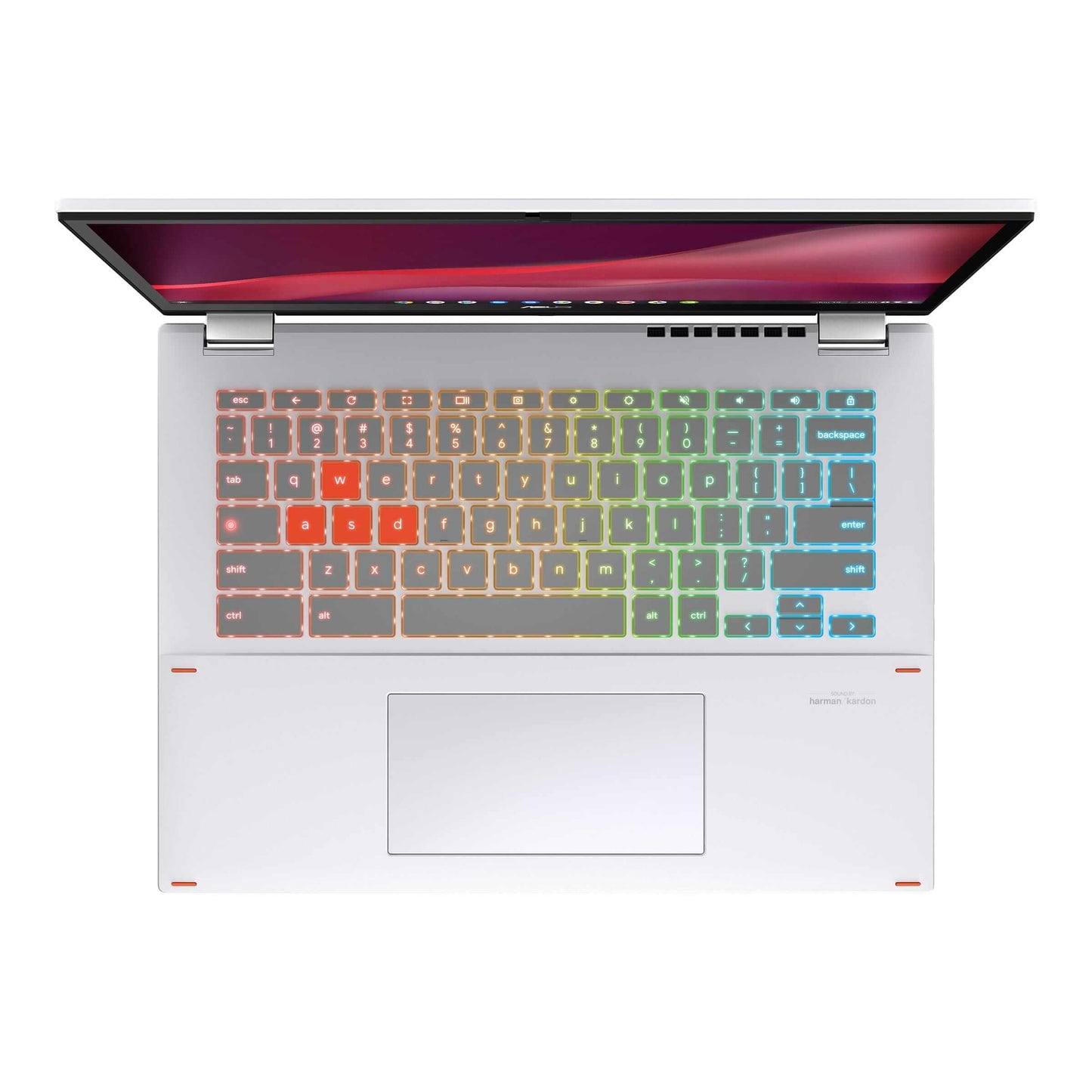 ASUS Chromebook Vibe CX3401 Flip Notebook PC – Core i5-1235U / 14.0″ WUXGA Touch / 16GB RAM / 512GB SSD / Chrome OS / Pearl W