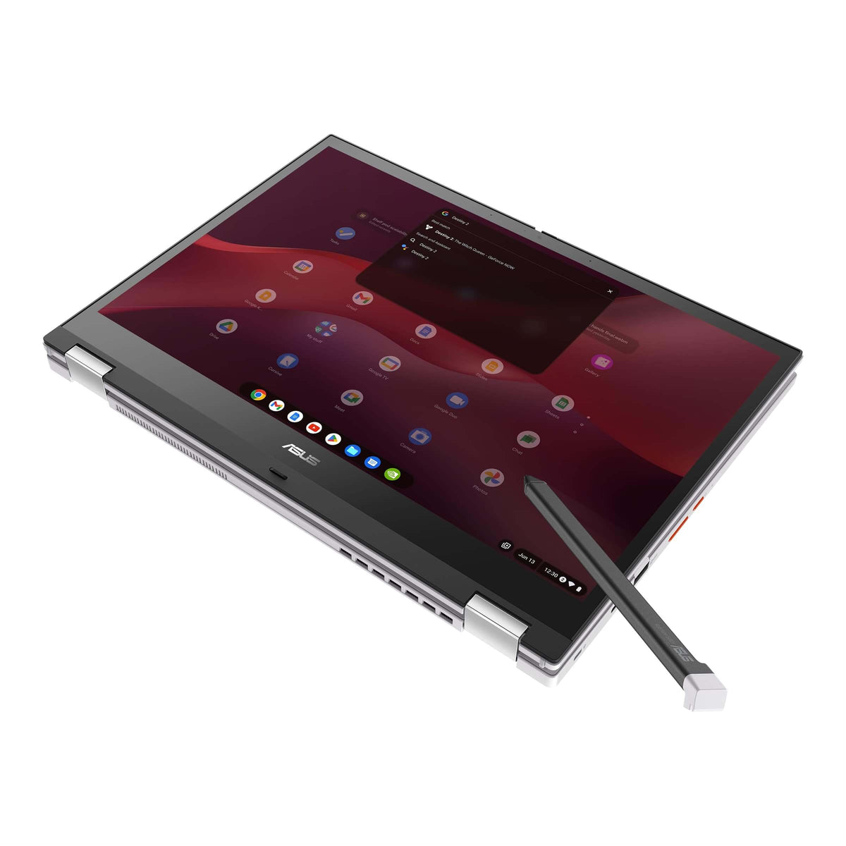 ASUS Chromebook Vibe CX3401 Flip Notebook PC – Core i3-1215U / 14.0″ WUXGA Touch / 8GB RAM / 256GB SSD / Chrome OS / Pearl Wh