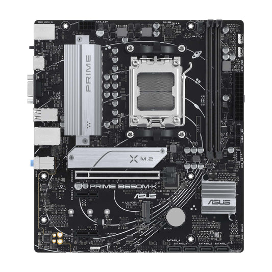 ASUS Prime B650M-K AM5 Micro-ATX Motherboard (90MB1F60-M0EAY0) image 1