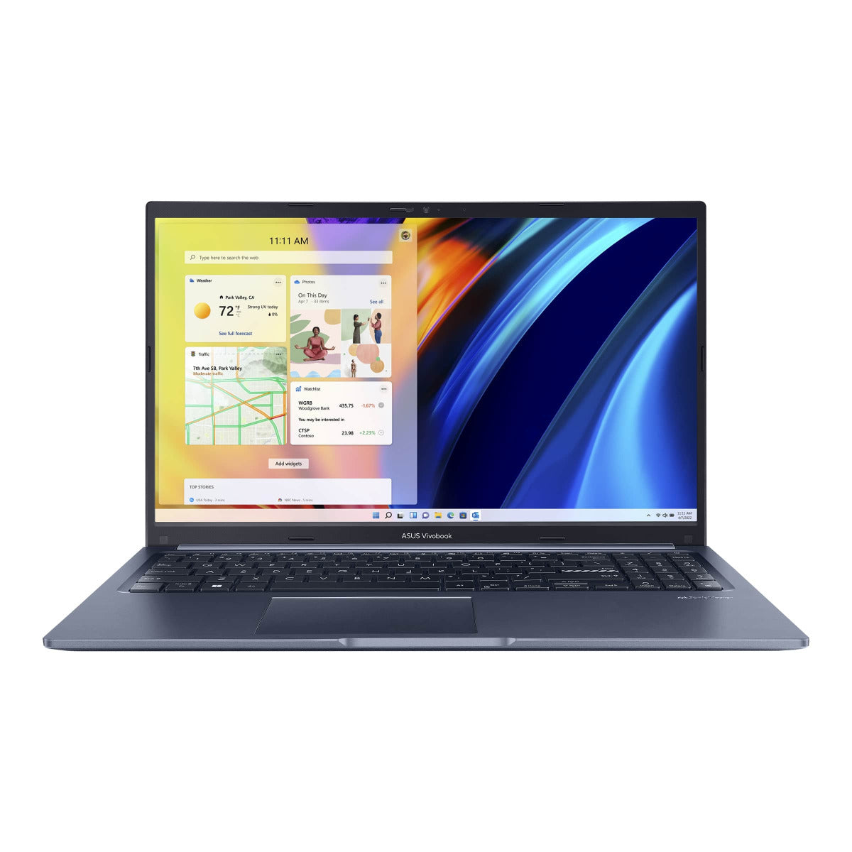 ASUS Vivobook 15 Notebook PC – Core i7-1255U / 15.6″ FHD Non-Touch / 8GB RAM / 512GB SSD / Win 11 Home (X1502ZA-I78512BL0W)