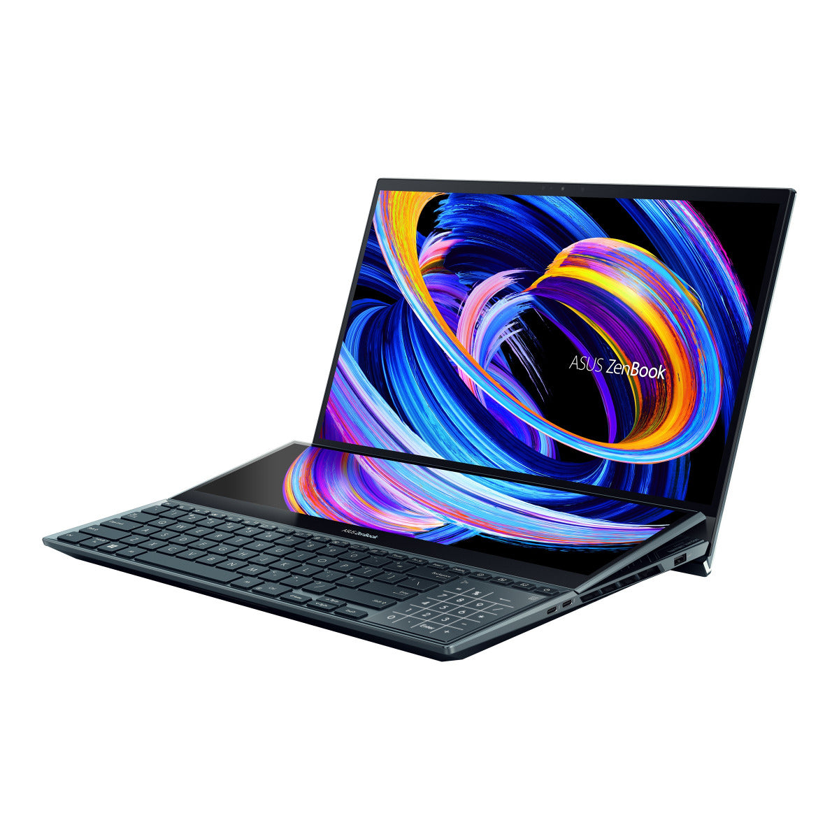 ASUS Zenbook Pro Duo 15 OLED Notebook PC – Core i9-12900H / 15.6″ UHD Touch / 32GB RAM / 1TB SSD / NVIDIA GeForce RTX 3060 6GB GDDR6 Graphics / Win 11 Pro (UX582ZM-I93210BL0X) image 4