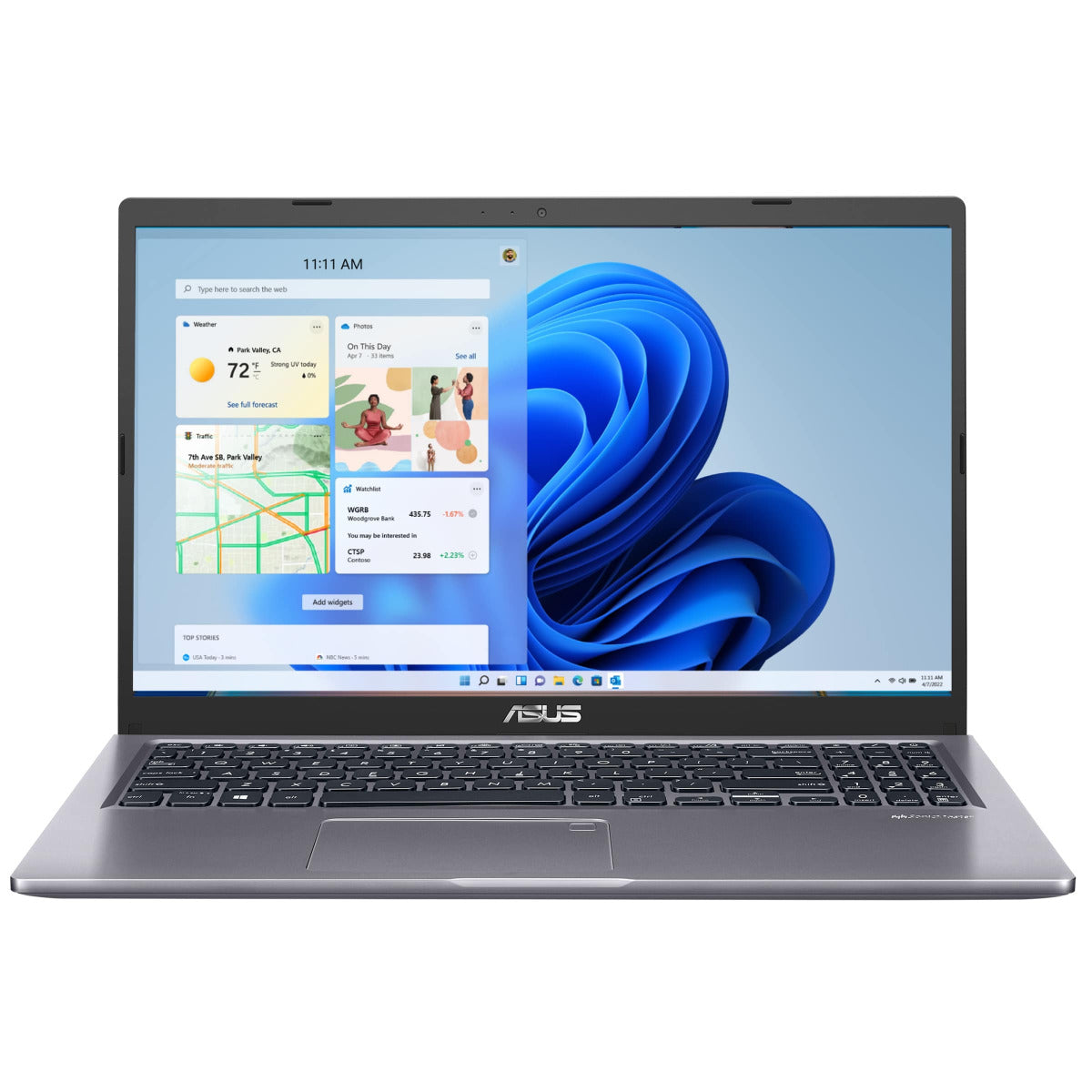 ASUS P1511 Notebook PC – Core i7-1165G7 / 15.6″ FHD / 8GB RAM / 512GB SSD / Win 11 Pro / Slate Grey (P1511CEA-I78512G1X)