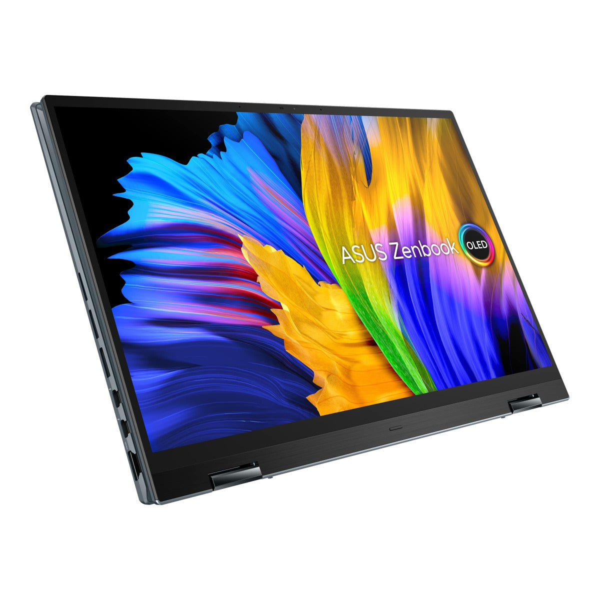 ASUS Zenbook 14 Flip OLED Notebook PC – Core i7-12700H / 14.0″ WQXGA OLED Touch / 16GB RAM / 512GB SSD / Win 11 Home / Grey (