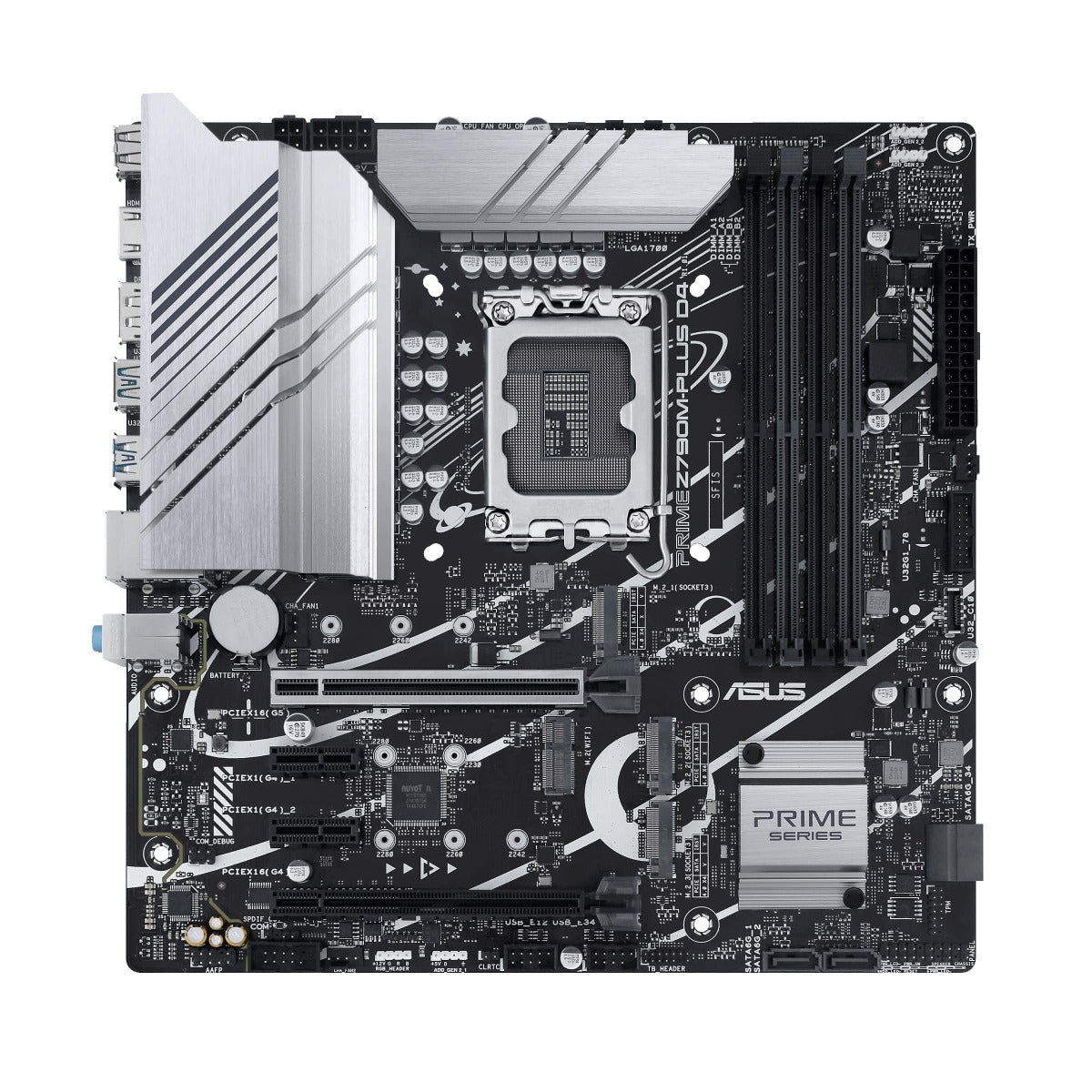 ASUS PRIME Z790M-PLUS D4 Motherboard (PRIME Z790M-PLUS D4) image 1