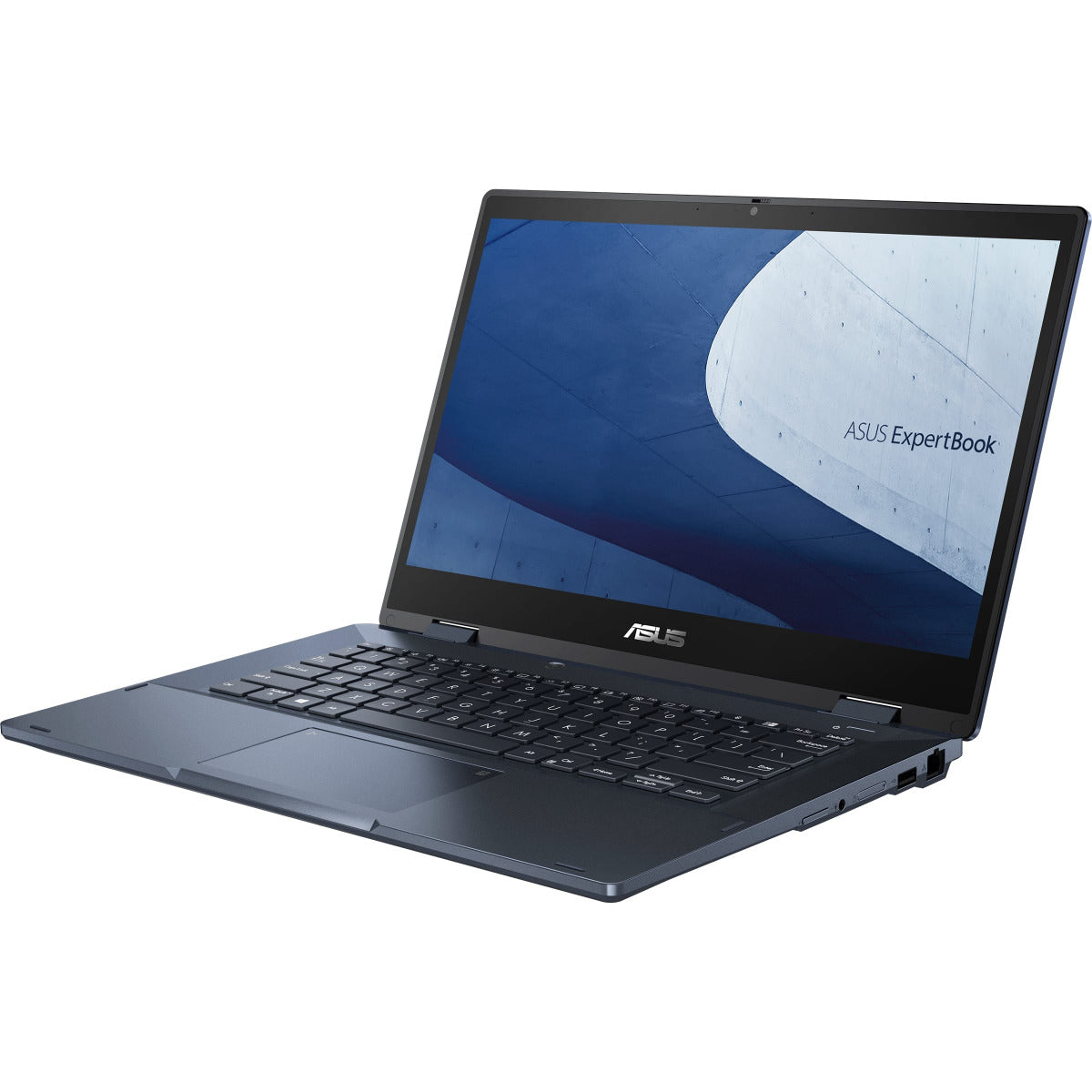 ASUS ExpertBook B3 Flip B3402FEA Notebook PC – Core i7-1165G7 / 14″ FHD Touch / 8GB RAM / 512GB SSD / LTE / Win 11 Pro / Star