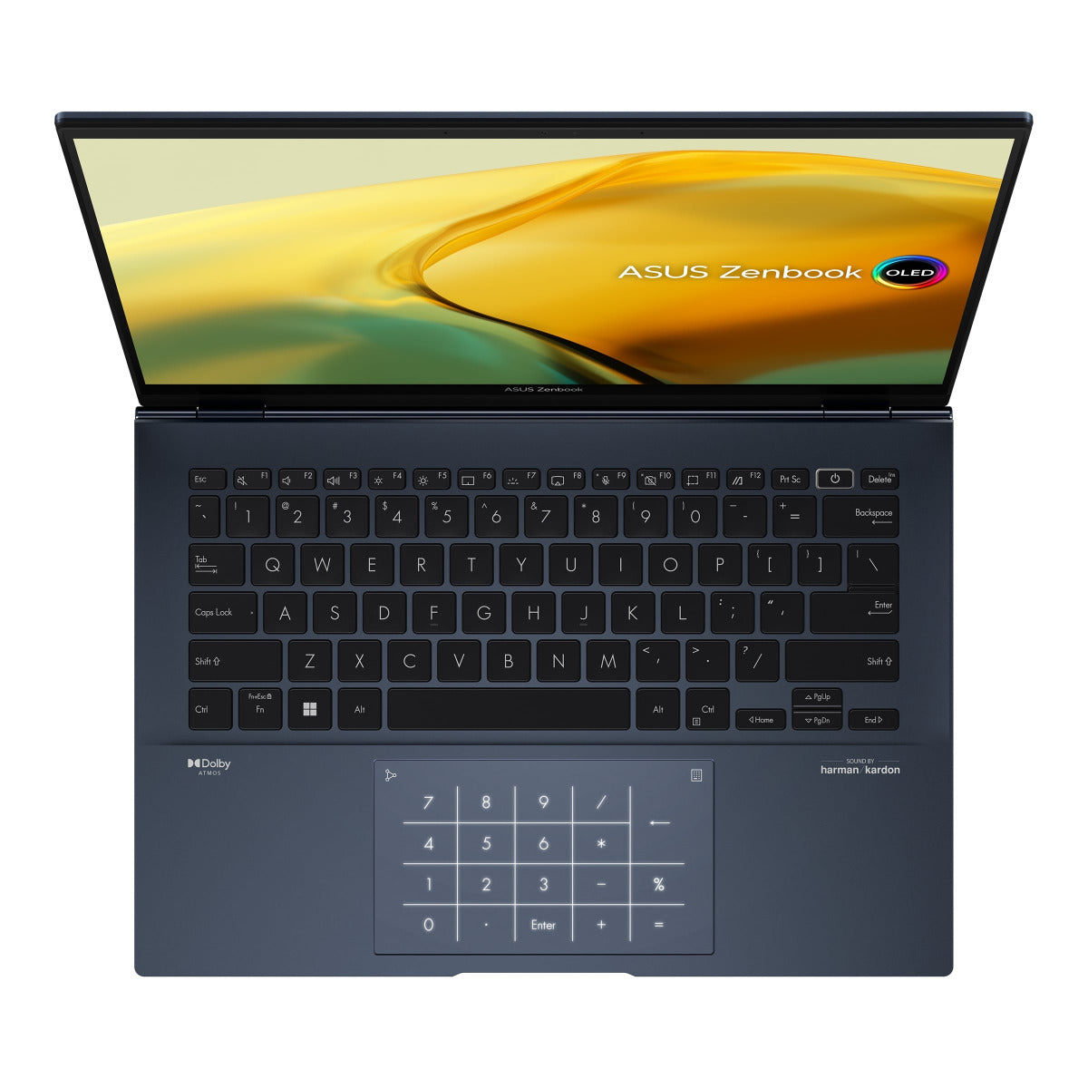 ASUS Zenbook 14 OLED UX3402 Notebook PC – Core i7-1360P / 14.0″ WQXGA+ OLED / 16GB RAM / 1TB SSD / Win 11 Home / Blue (90NB10