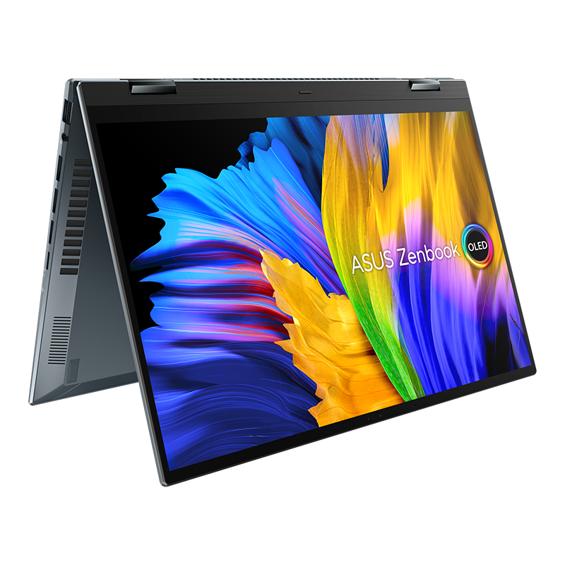 ASUS Zenbook 14 Flip OLED UP5401 Notebook PC – Core i7-1165G7 / 14.0″ 2.8K OLED Touch / 16GB RAM / 512GB SSD / Win 11 Home / 