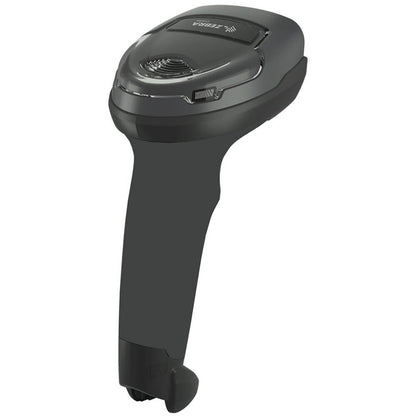 Zebra DS4608-SR Scanner With Stand USB Kit – Black (DS4608-SR7U2100SGW) — side view