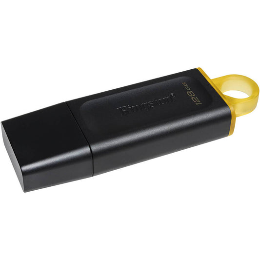Kingston 128GB USB3.2 Gen1 Data Traveler Exodia Black + Yellow (DTX/128GB) image 1