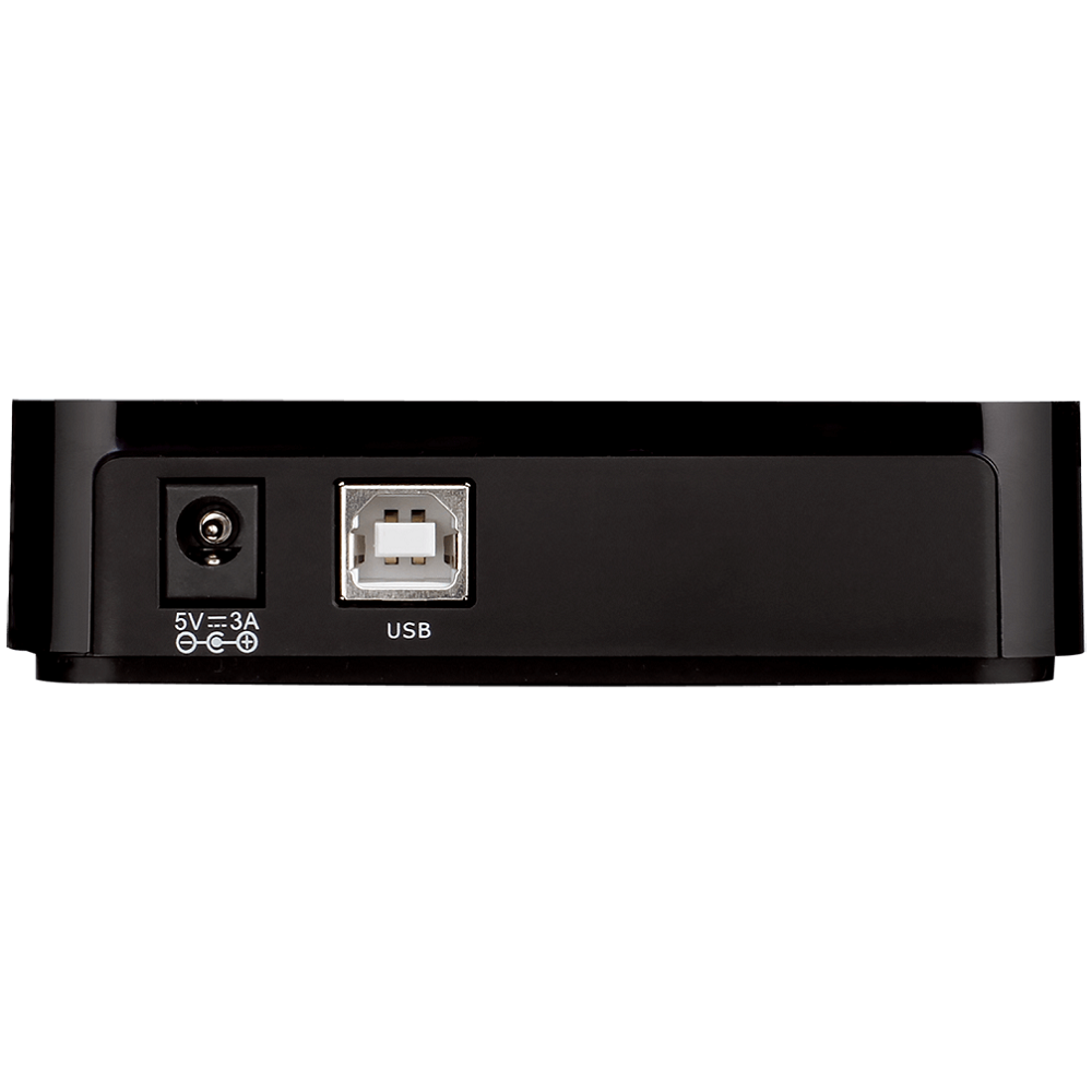 D-Link DUB-H7 7-Port USB 2.0 Hub — side view