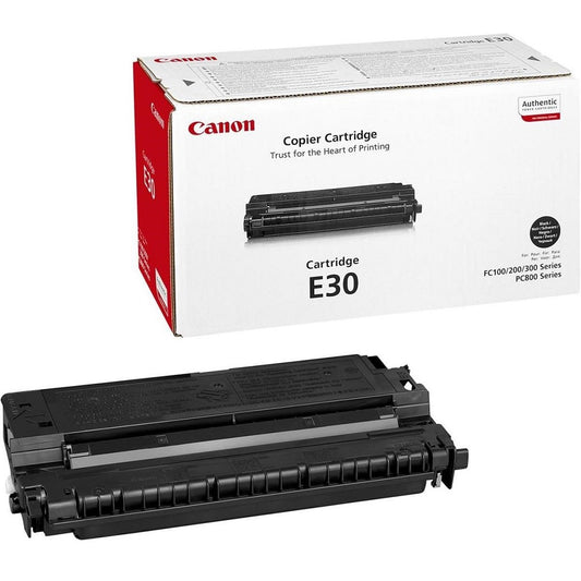 Genuine Canon E30 Black Laser Toner Cartridge image 1