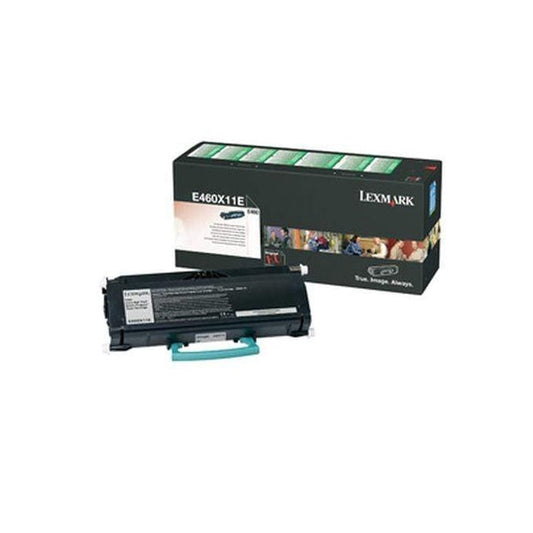 Lexmark E460X11E Extra High Yield Return Program Black Laser Toner Cartridge image 1
