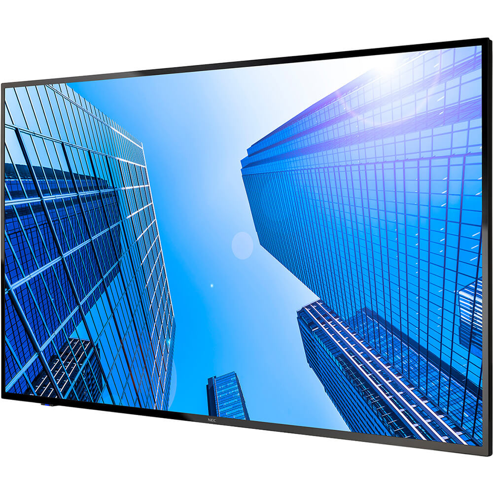 NEC E557Q 55-inch 4K Large Format Display — side view
