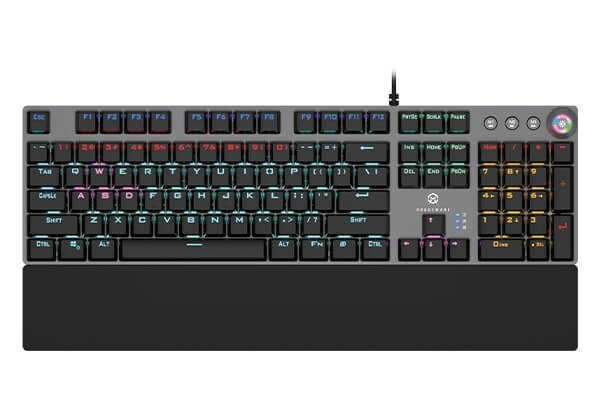 Rogueware GK100 Wired Mechanical Gaming Keyboard (RW-GK100) image 1