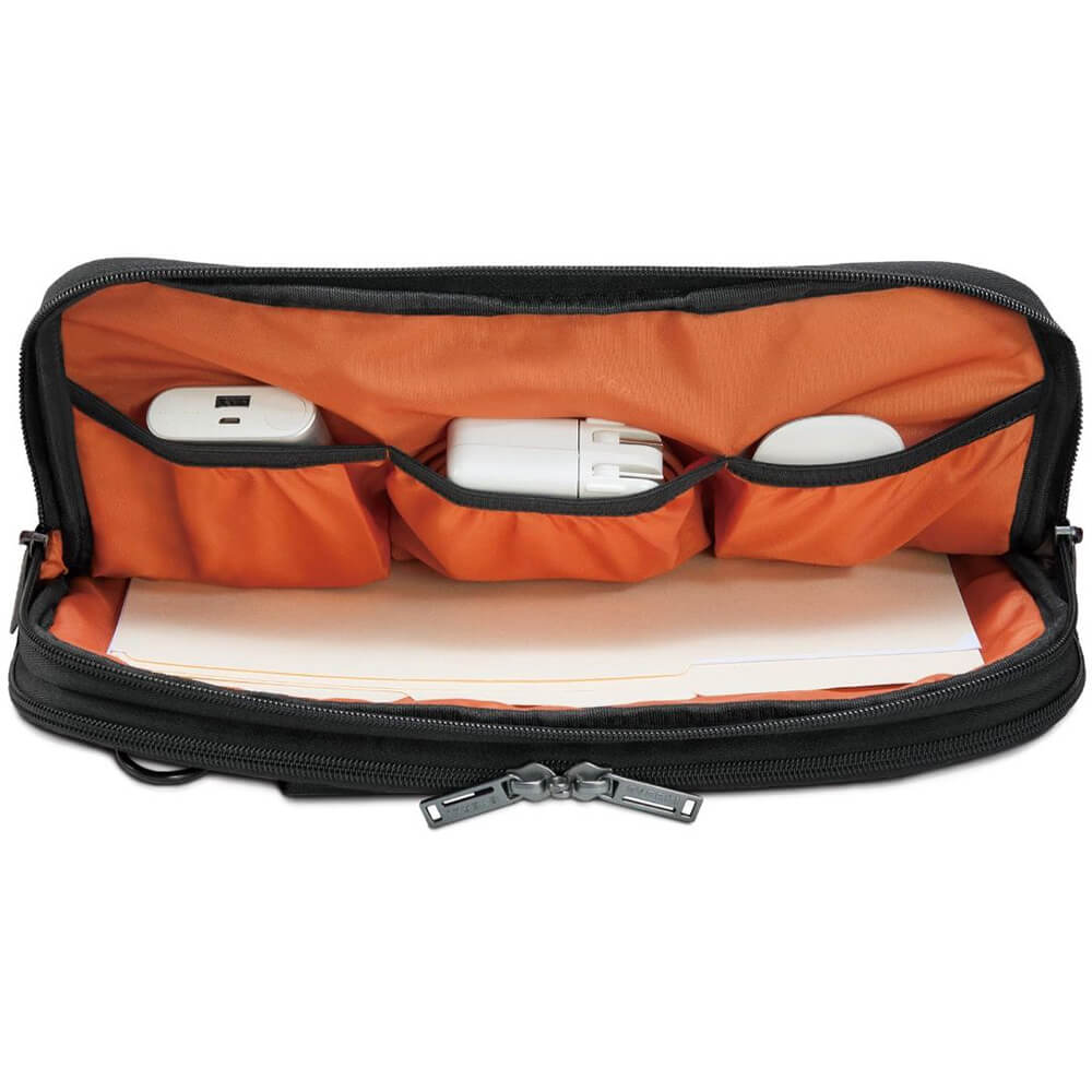 Everki Business 414 14.1″ Laptop Briefcase (EKB414) — rear view